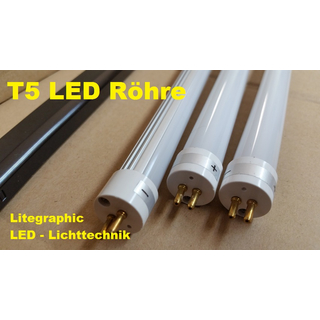 T5 LED Röhre, 549mm, 9W, 850 Lumen, Coolweiß, Matt, Externes Netzteil