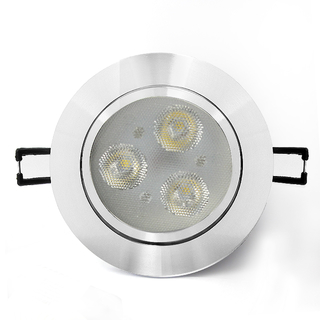 LED Einbauleuchte, 3 W, 250 Lumen, Dimmbar, Warmweiß, Rund, D 85mm, 30 Grad