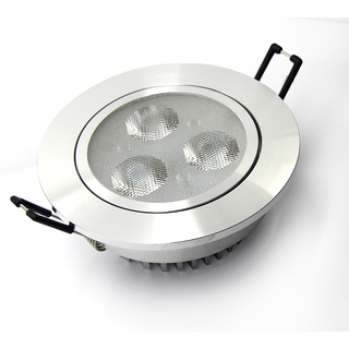 LED Einbauleuchte, 3 W, 250 Lumen, Warmwei, Rund, D 85mm