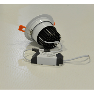 LED Einbauleuchte, 3 W, 300 Lumen, Warmwei, Rund, D 70mm, wei