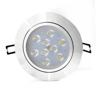 LED Einbauleuchte, 9 W, 750 Lumen, Warmwei, Rund, D 137mm